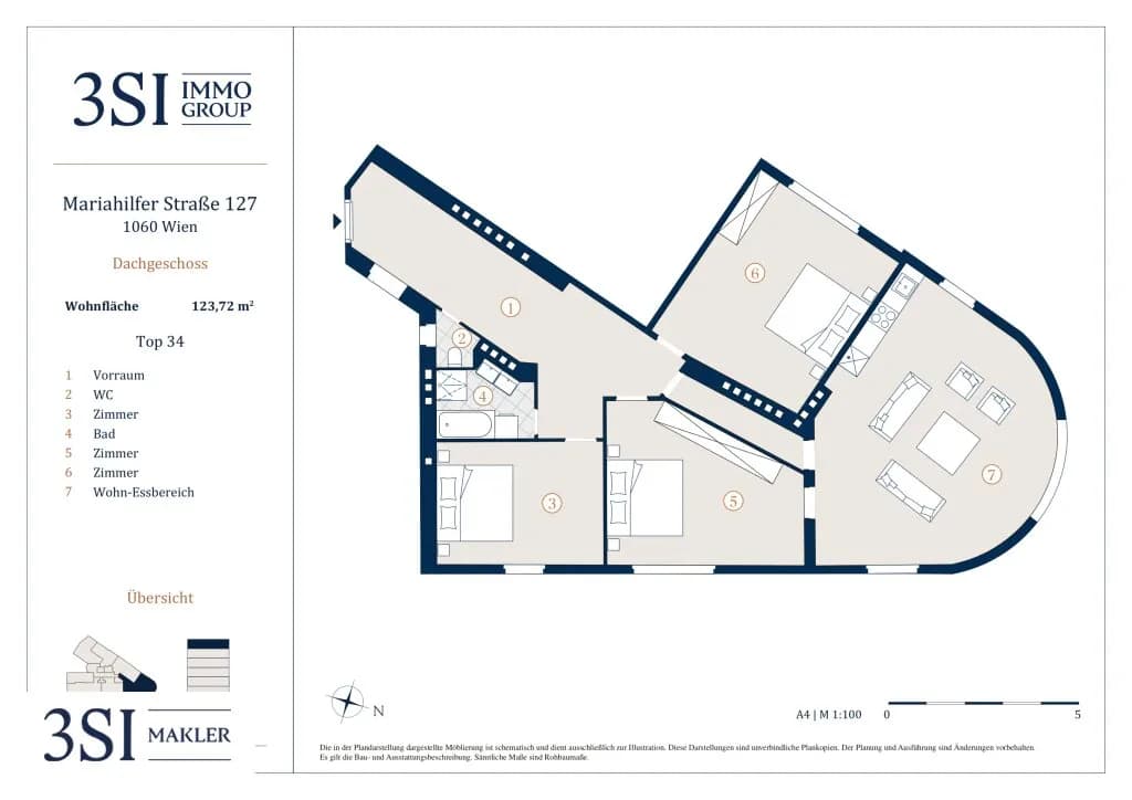 4-Zimmer-Wohnung kaufen in Wien – 123,72 m², € 715.000 – Bild 13 von 13