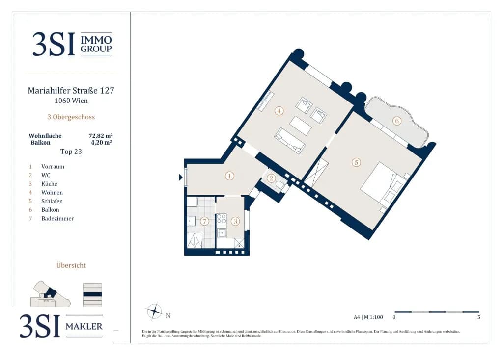 2-Zimmer-Wohnung kaufen in Wien – 72,82 m², € 435.000 – Bild 11 von 11