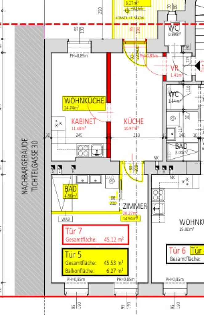 2-Zimmer-Wohnung kaufen in Wien – 45,12 m², € 144.000 – Bild 4 von 4