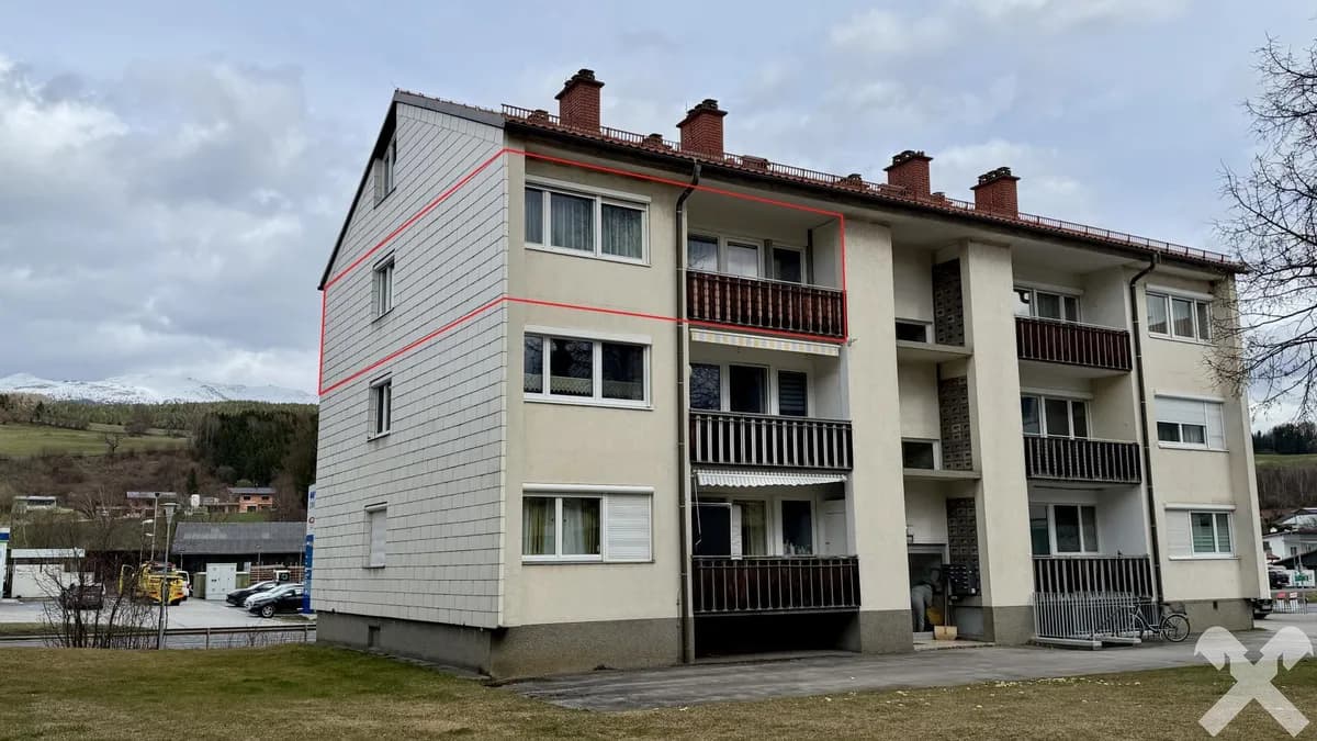 2-Zimmer-Wohnung kaufen in Murau – 59,63 m², € 88.000