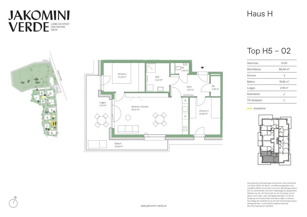 3-Zimmer-Wohnung kaufen in Graz – 68,48 m², € 363.000 – Bild 24 von 24