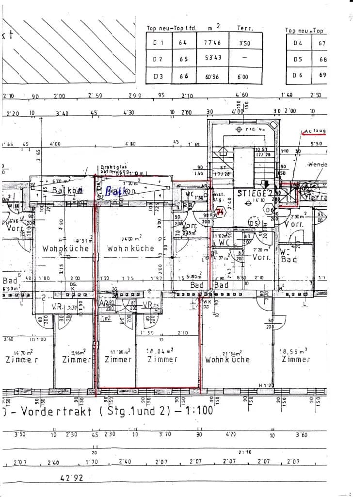 3-Zimmer-Wohnung mieten in Wien – 64,75 m², € 1.150 – Bild 14 von 14