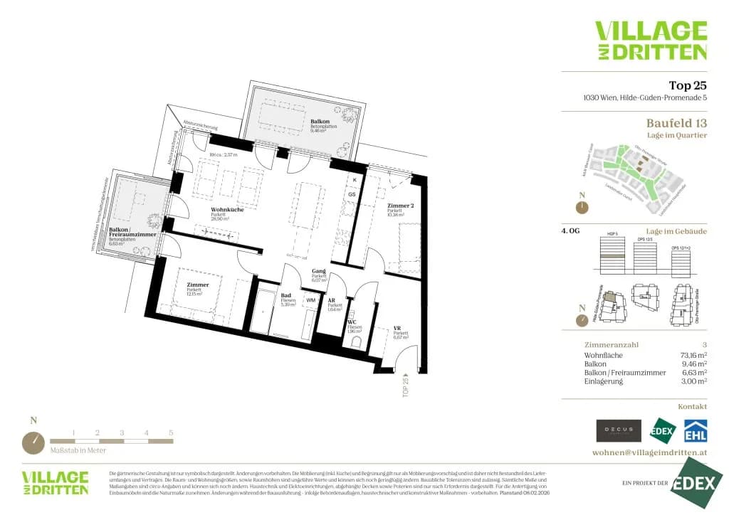 3-Zimmer-Wohnung kaufen in Wien – 73,16 m², € 637.000 – Bild 41 von 41