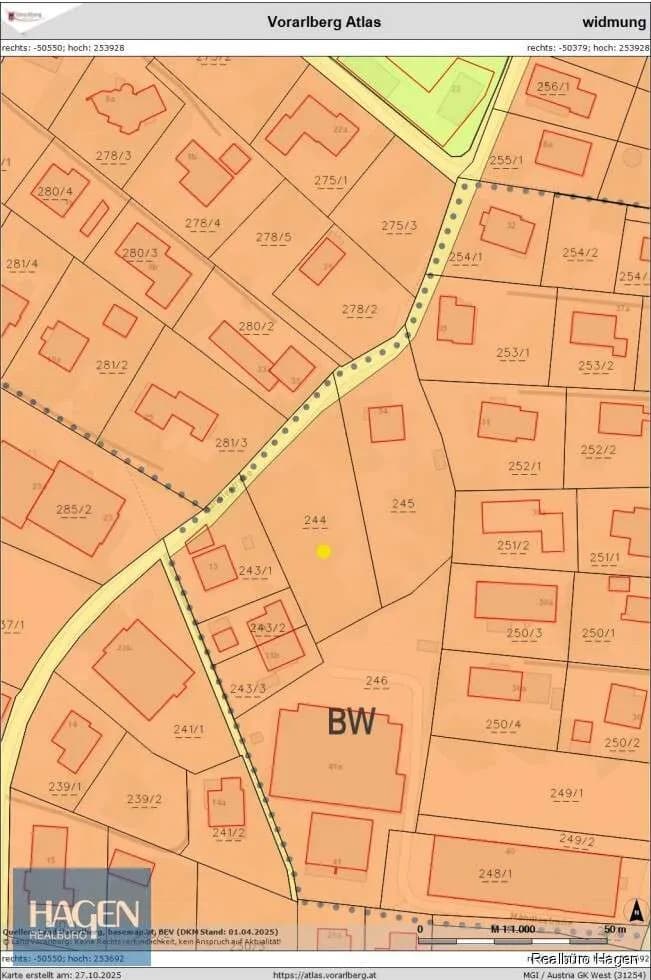 Grundstück kaufen in Dornbirn – 1 441 m² – Bild 8 von 8