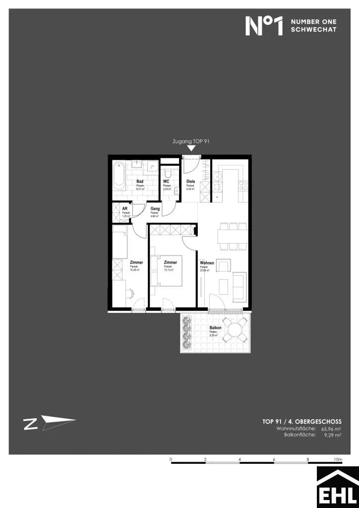 Immobilie kaufen in Bruck an der Leitha – 65,96 m², € 364.500 – Bild 10 von 10