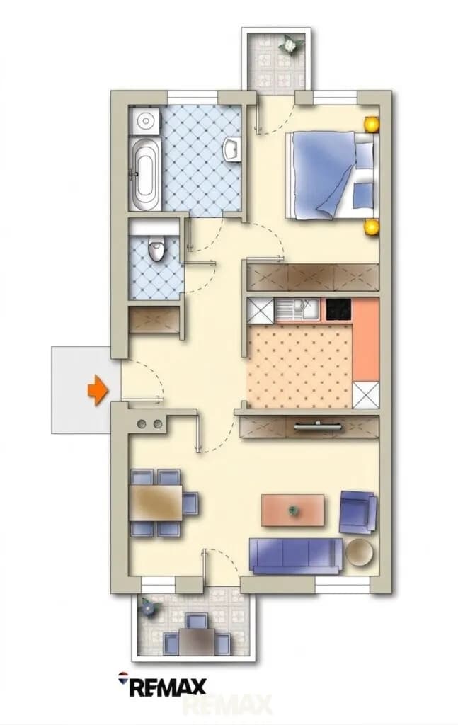2-Zimmer-Wohnung kaufen in Graz – 53,75 m², € 159.000 – Bild 13 von 13