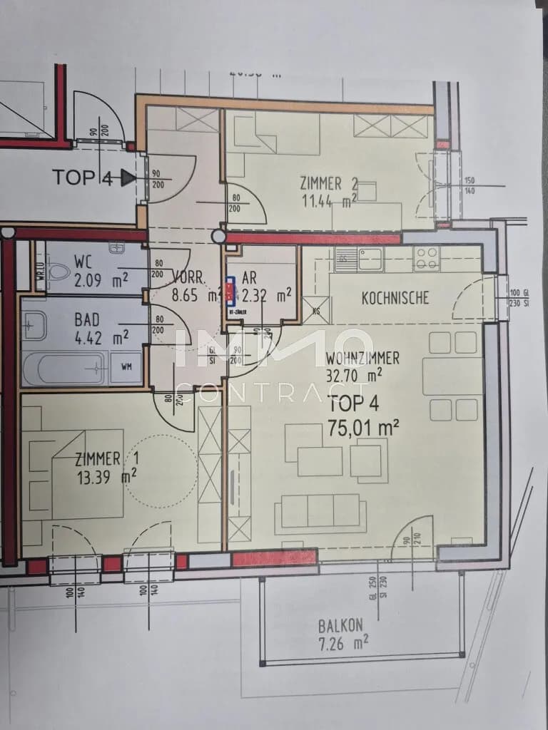 3-Zimmer-Wohnung mieten in Melk – 75,01 m², € 959 – Bild 19 von 19