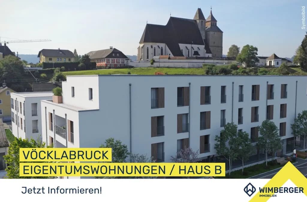 2-Zimmer-Wohnung kaufen in Vöcklabruck – 38 m², € 177.400