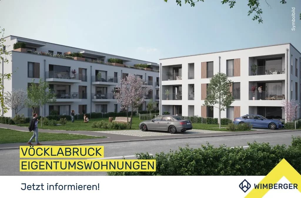 1-Zimmer-Wohnung kaufen in Vöcklabruck – 42 m², € 175.700 – Bild 1 von 14