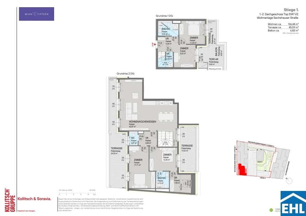 5-Zimmer-Wohnung kaufen in Wien – 126,44 m², € 1.399.000 – Bild 9 von 9