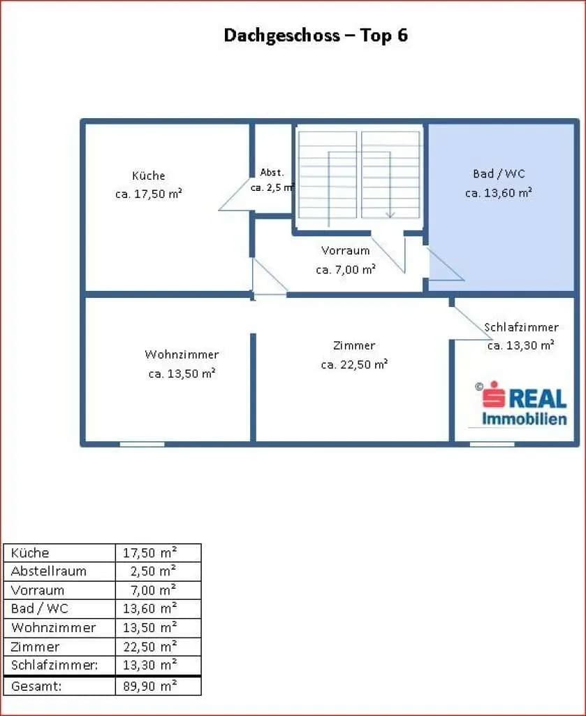 3-Zimmer-Wohnung mieten in Amstetten – 89,9 m², € 798 – Bild 12 von 12