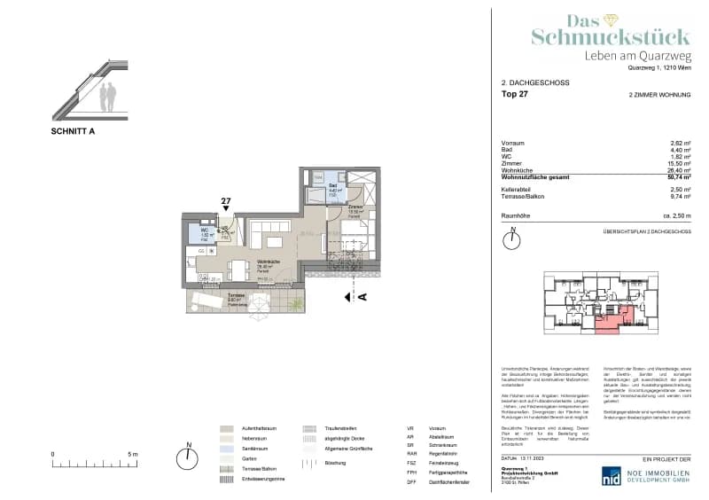 2-Zimmer-Wohnung kaufen in Wien – 60,74 m², € 379.000 – Bild 21 von 22
