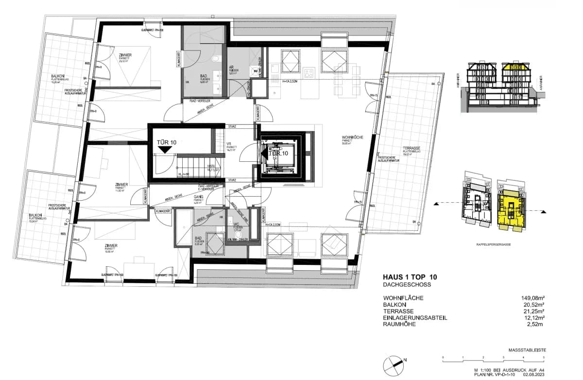 4-Zimmer-Wohnung kaufen in Wien – 149,08 m², € 1.900.000 – Bild 21 von 22