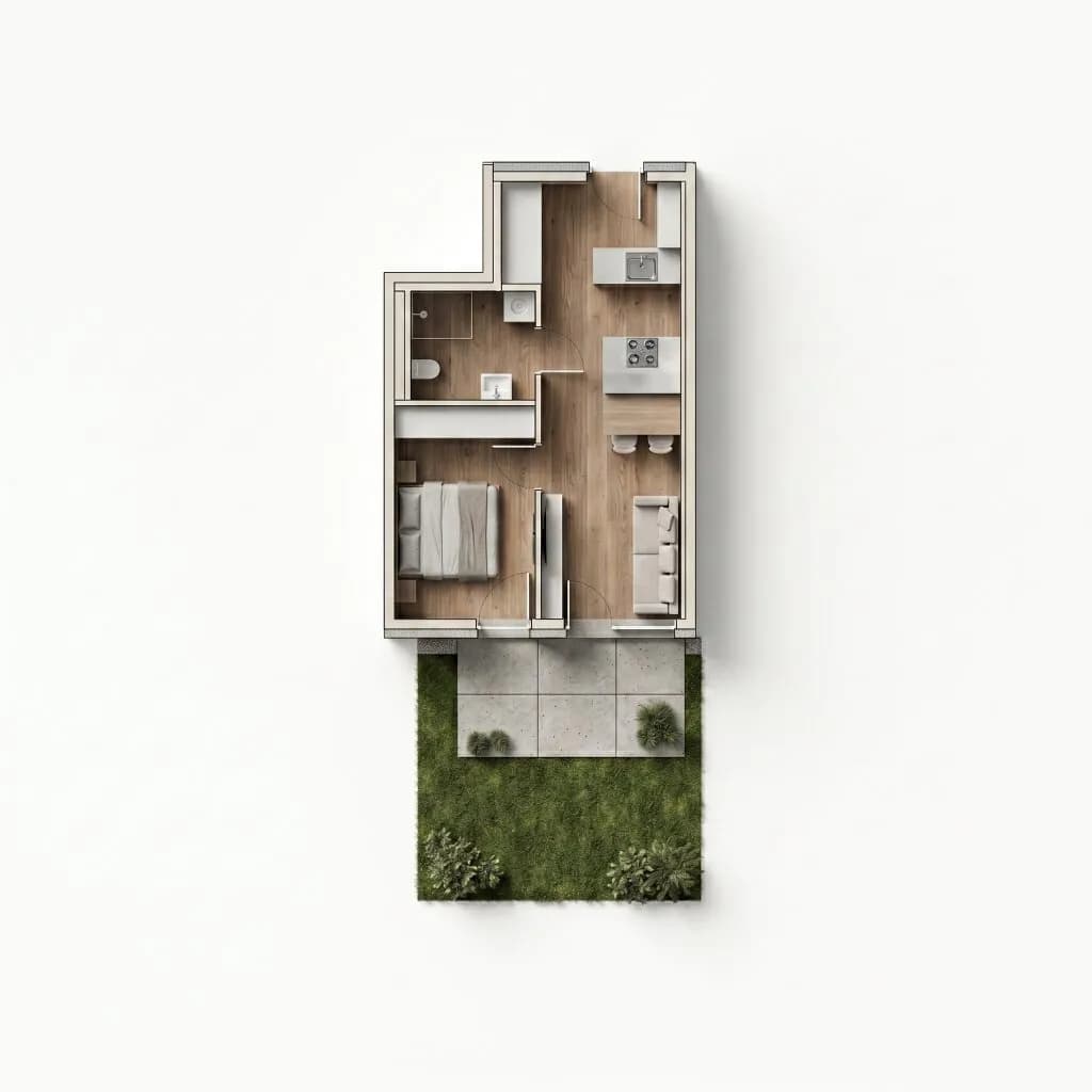 2-Zimmer-Wohnung kaufen in Innsbruck – 40,51 m², € 453.600 – Bild 7 von 7