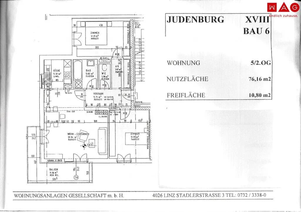 3-Zimmer-Wohnung mieten in Murtal – 66,02 m², € 558 – Bild 6 von 6