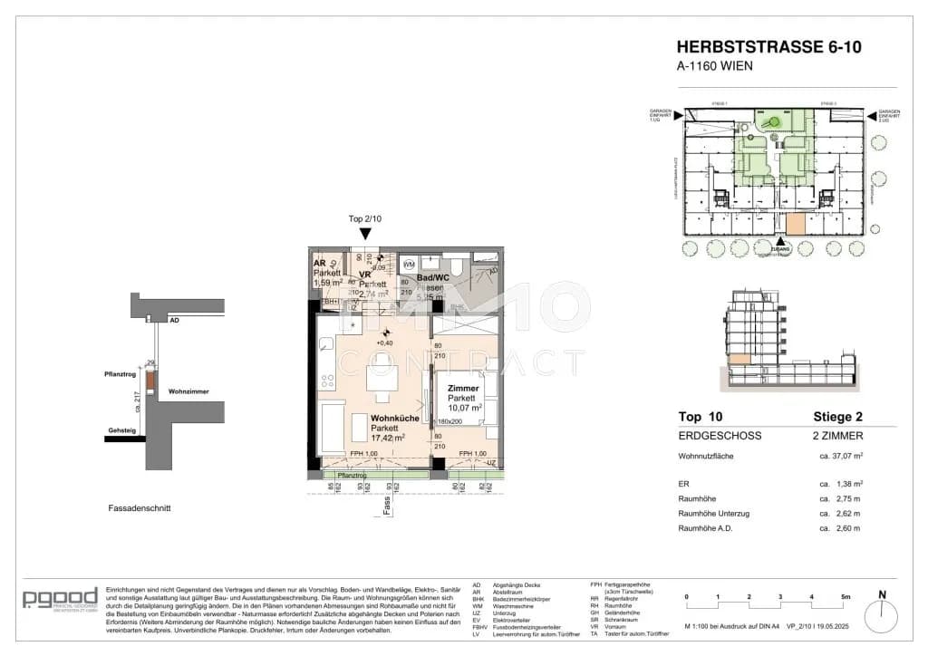 2-Zimmer-Wohnung kaufen in Wien – 37,07 m², € 217.300 – Bild 11 von 11