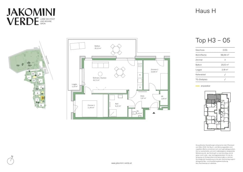 3-Zimmer-Wohnung kaufen in Graz – 68,59 m², € 368.000 – Bild 24 von 24