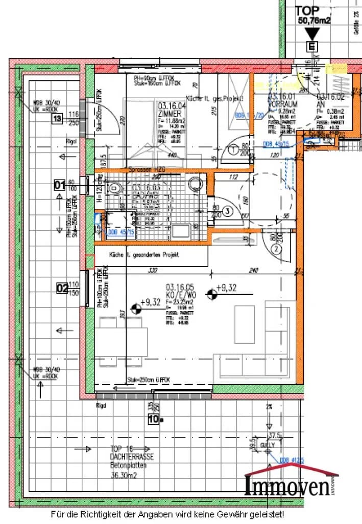 2-Zimmer-Wohnung mieten in Graz – 51 m², € 734 – Bild 17 von 17