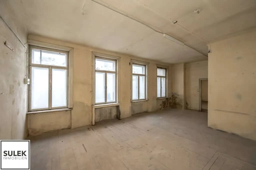 2-Zimmer-Gewerbeimmobilie kaufen in Wien – 194 m², € 195.000