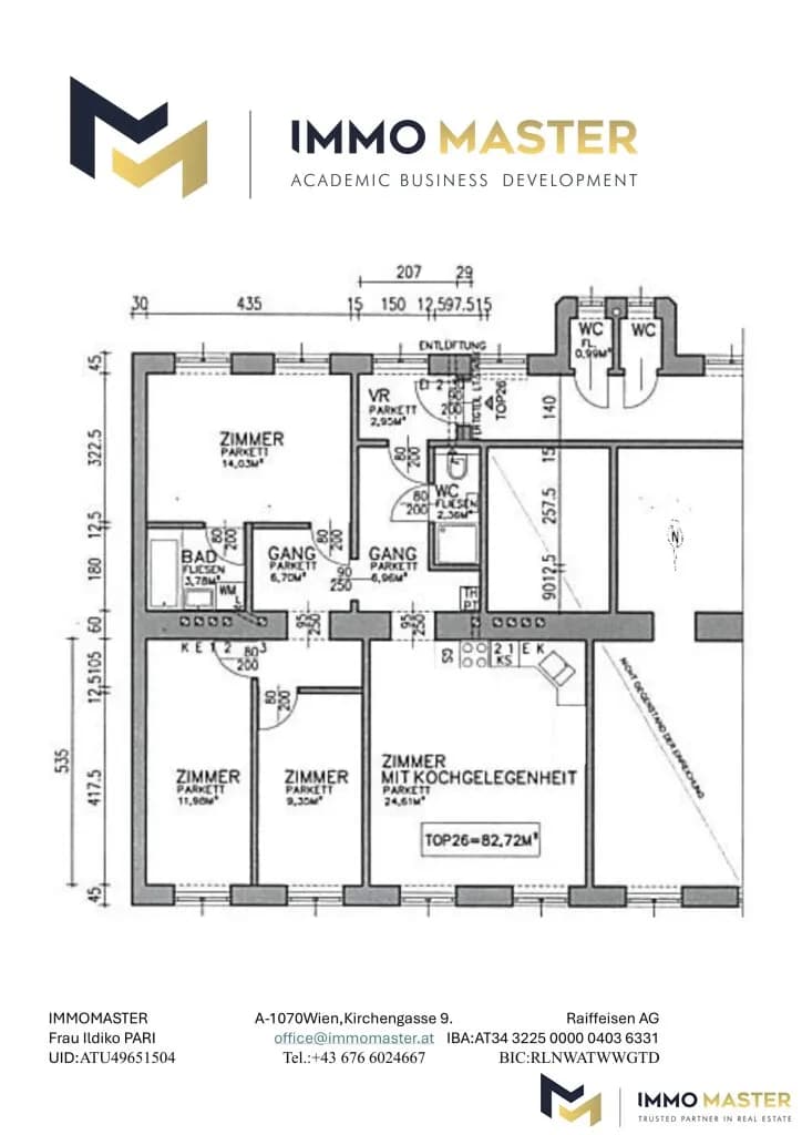 4-Zimmer-Wohnung kaufen in Wien – 82,72 m², € 395.000 – Bild 24 von 24