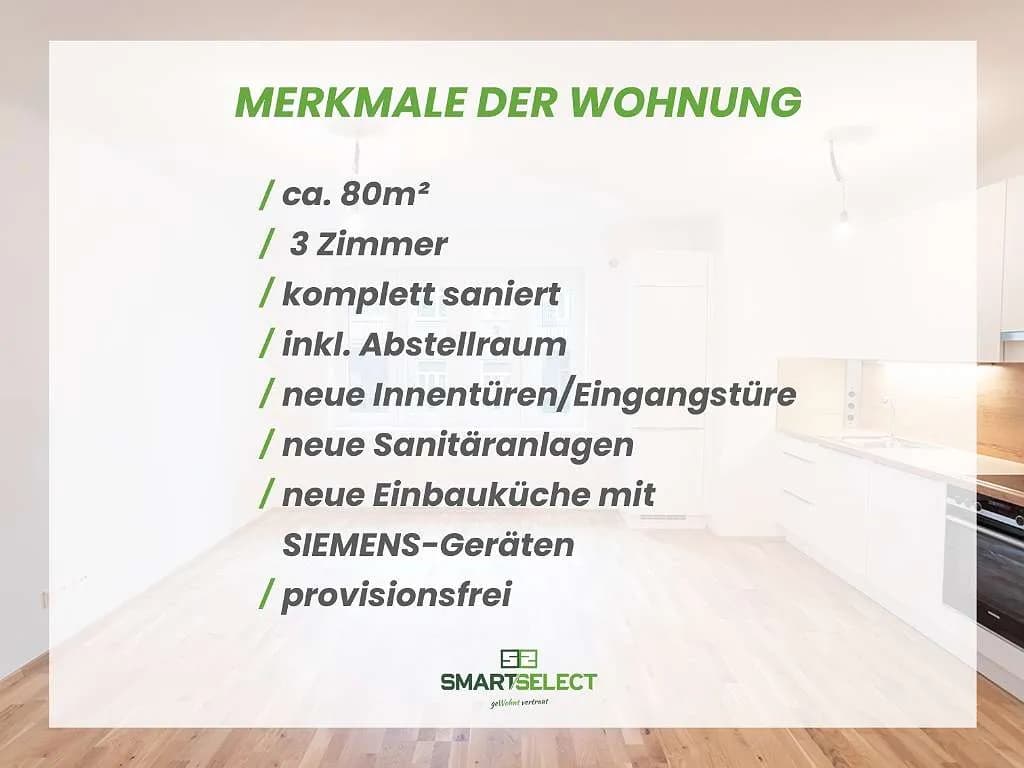 3-Zimmer-Wohnung kaufen in Wien – 79,98 m², € 485.000 – Bild 2 von 17