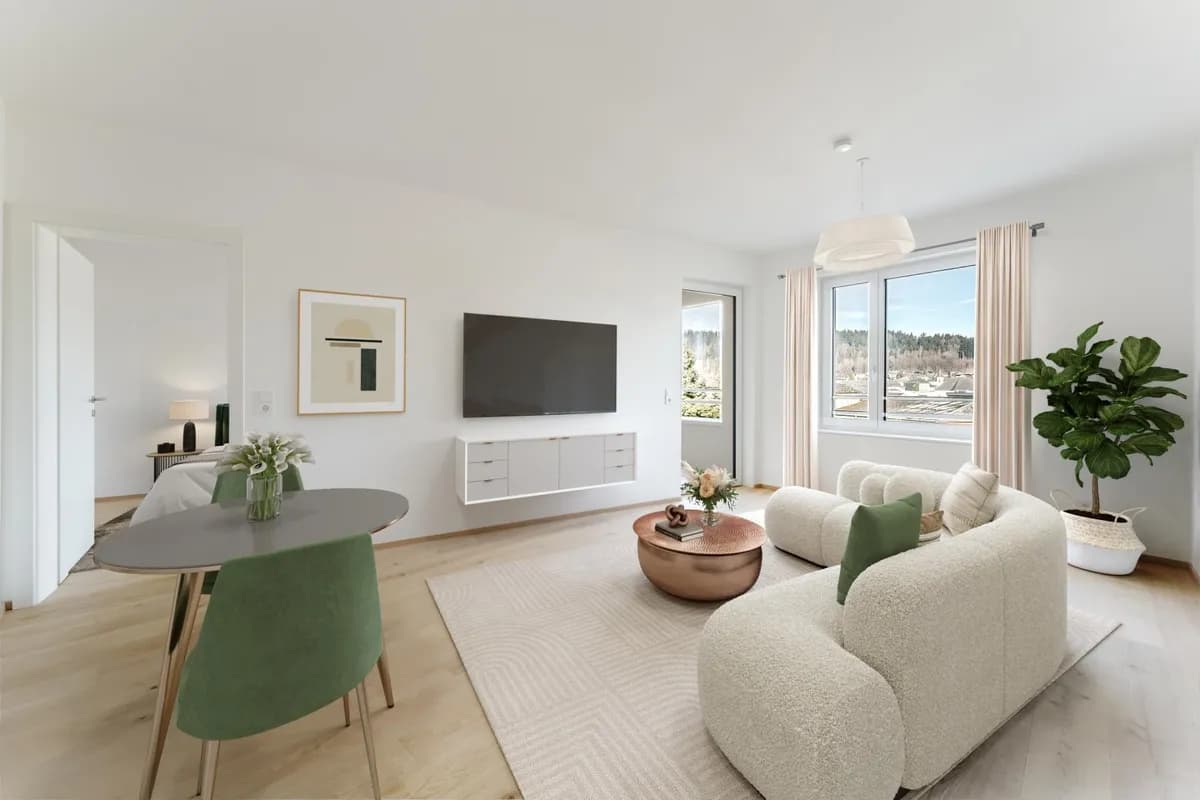 2-Zimmer-Wohnung kaufen in Vöcklabruck – 41,62 m², € 238.293 – Bild 2 von 8