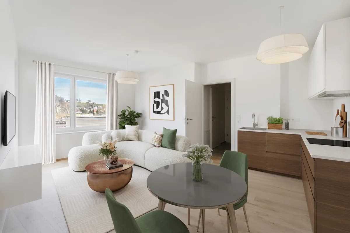 2-Zimmer-Wohnung kaufen in Vöcklabruck – 41,62 m², € 238.293 – Bild 3 von 8