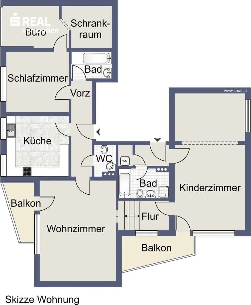 Wohnung kaufen in Wien – 120 m², € 499.000 – Bild 6 von 7