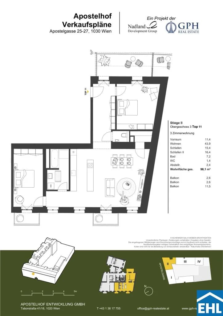 3-Zimmer-Wohnung kaufen in Wien – 95,55 m², € 908.430 – Bild 16 von 16