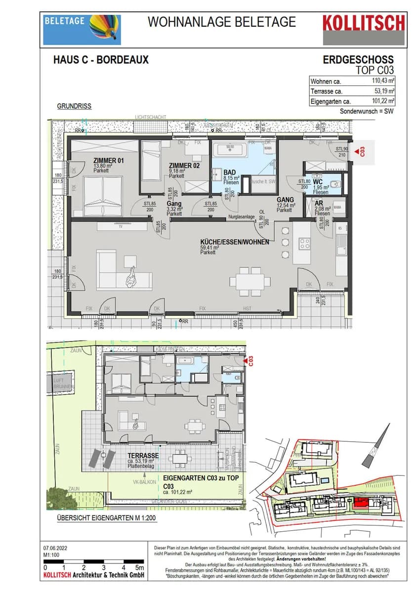 3-Zimmer-Wohnung kaufen in Graz – 110,43 m², € 955.000 – Bild 2 von 17