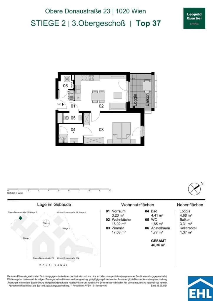 2-Zimmer-Wohnung kaufen in Wien – 45,85 m², € 499.000 – Bild 35 von 35