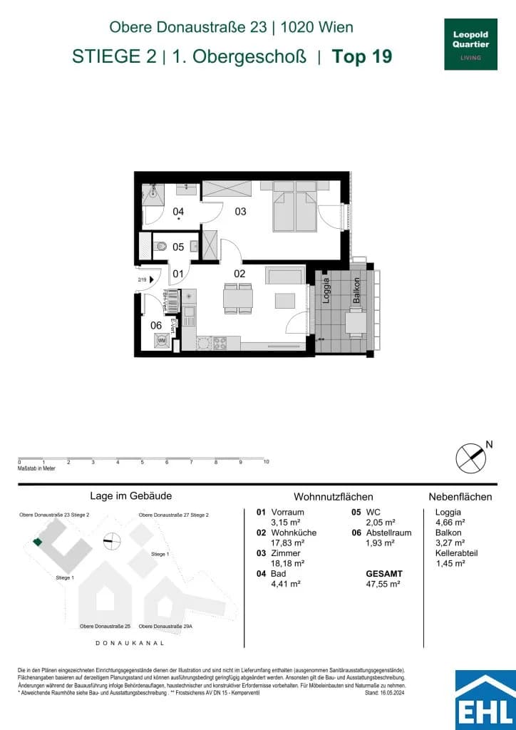 2-Zimmer-Wohnung kaufen in Wien – 48,05 m², € 479.000 – Bild 35 von 38