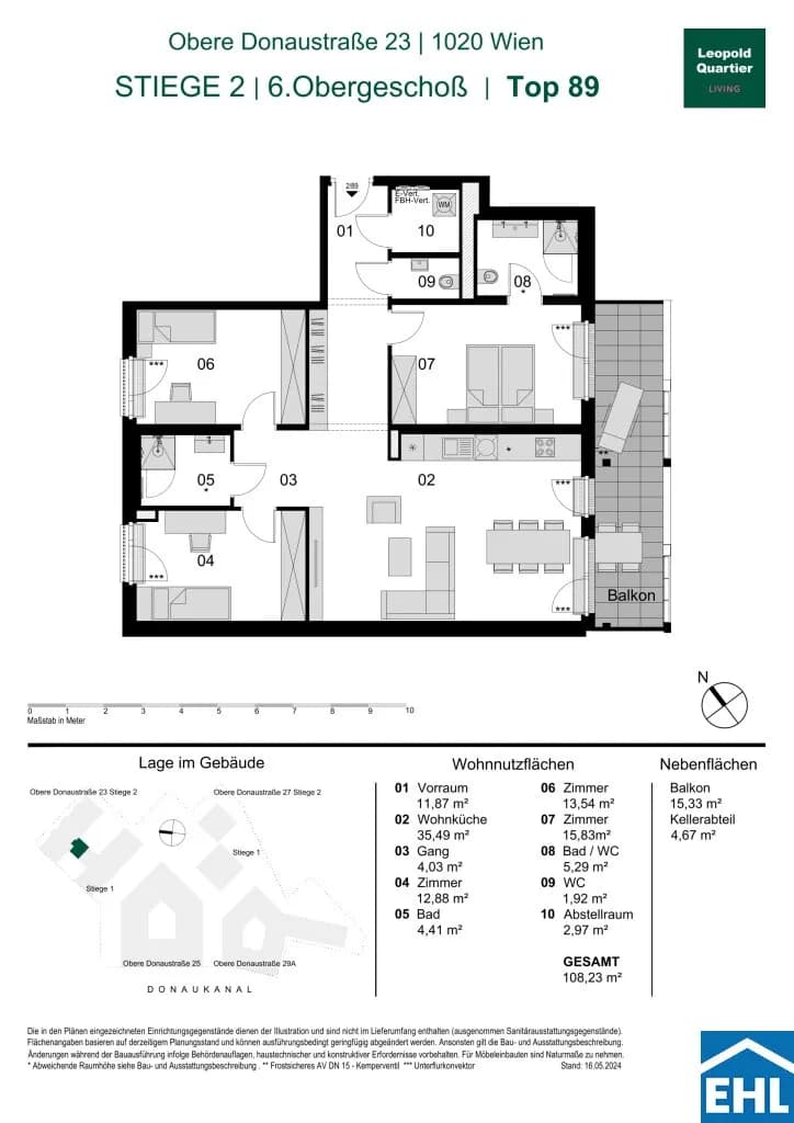 4-Zimmer-Wohnung kaufen in Wien – 107,81 m², € 1.121.000 – Bild 42 von 47