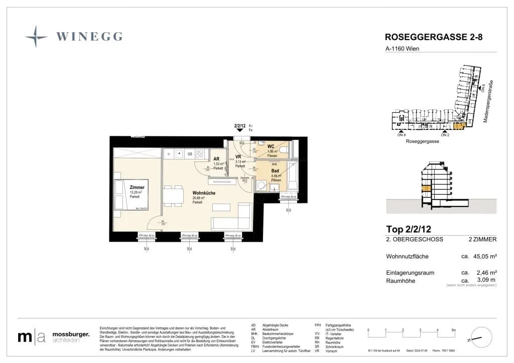 Immobilie kaufen in Wien – 45,3 m², € 271.700 – Bild 8 von 8