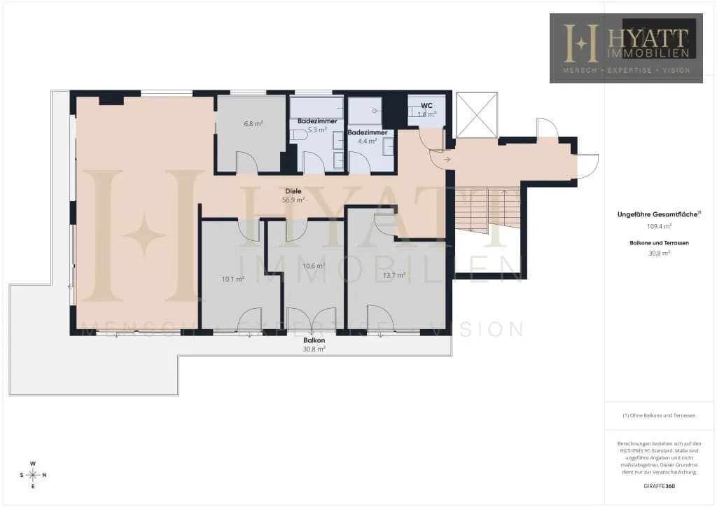 4-Zimmer-Wohnung kaufen in Wien – 107,59 m², € 1.390.000 – Bild 15 von 15