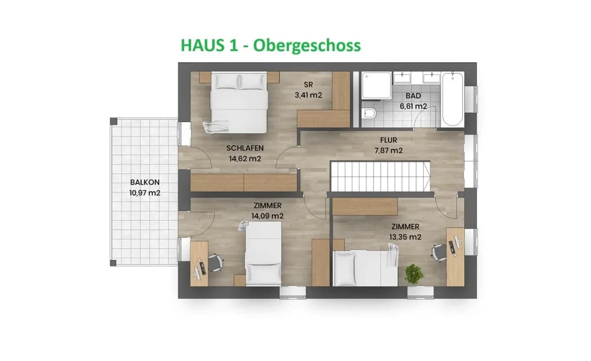 4-Zimmer-Haus kaufen in Korneuburg – 123 m², € 590.000 – Bild 9 von 12