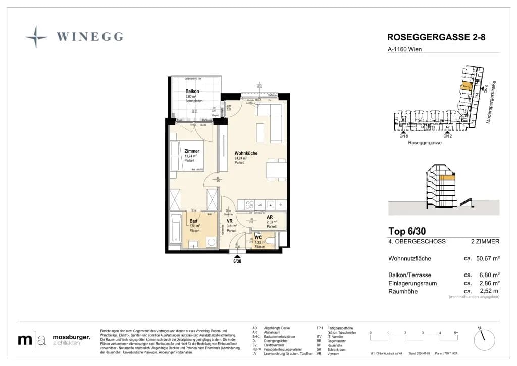 Immobilie kaufen in Wien – 50,7 m², € 347.900 – Bild 11 von 11