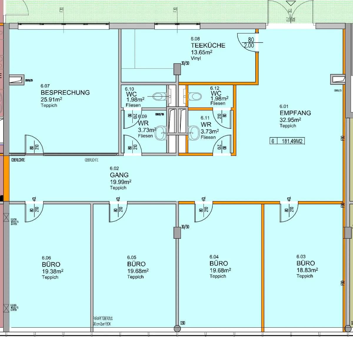 Gewerbeimmobilie mieten in Linz – 181 m², € 2.142 – Bild 10 von 12