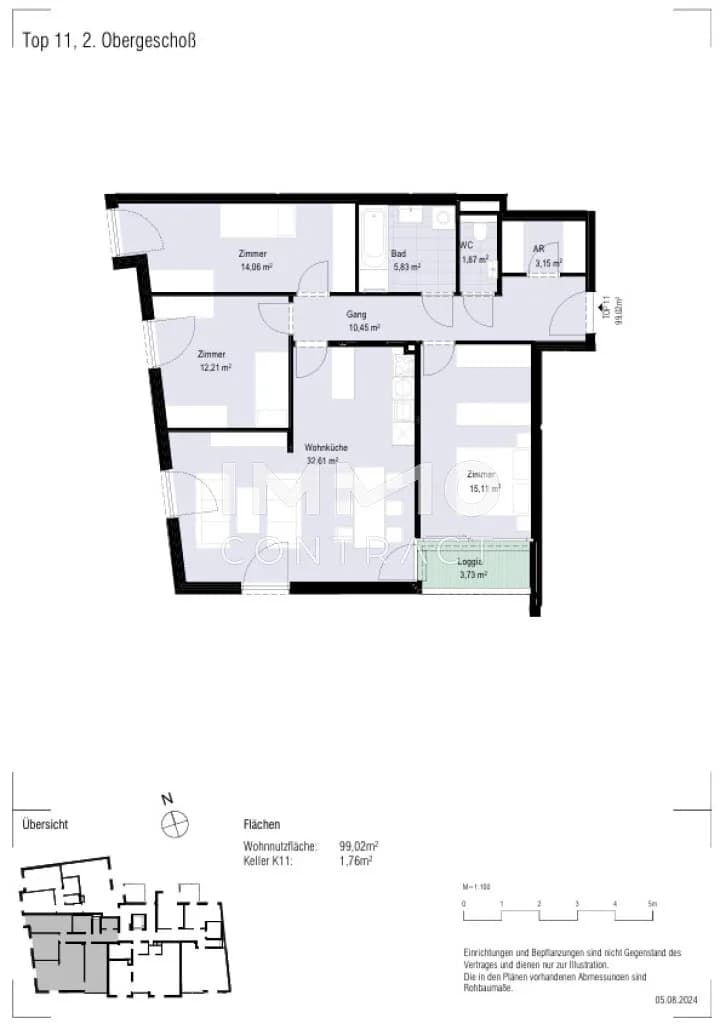 Immobilie kaufen in Wien – 99,02 m², € 726.000 – Bild 7 von 7
