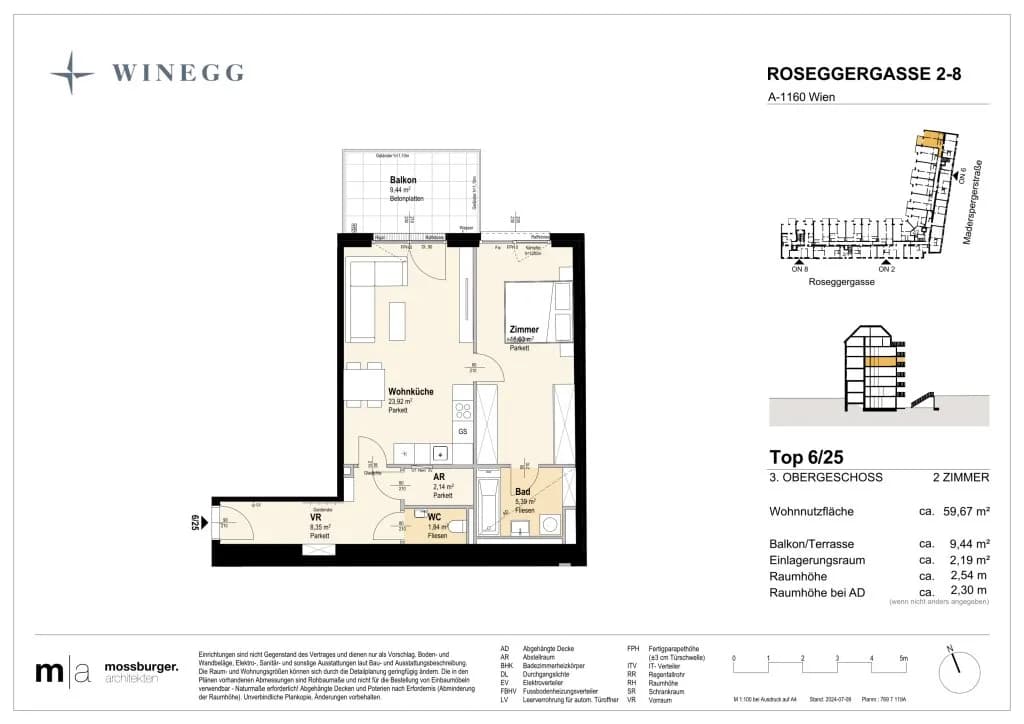 Immobilie kaufen in Wien – 59,4 m², € 367.100 – Bild 8 von 8