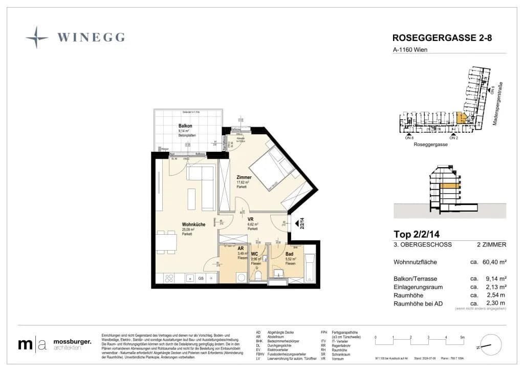 Immobilie kaufen in Wien – 60,4 m², € 363.900 – Bild 12 von 12