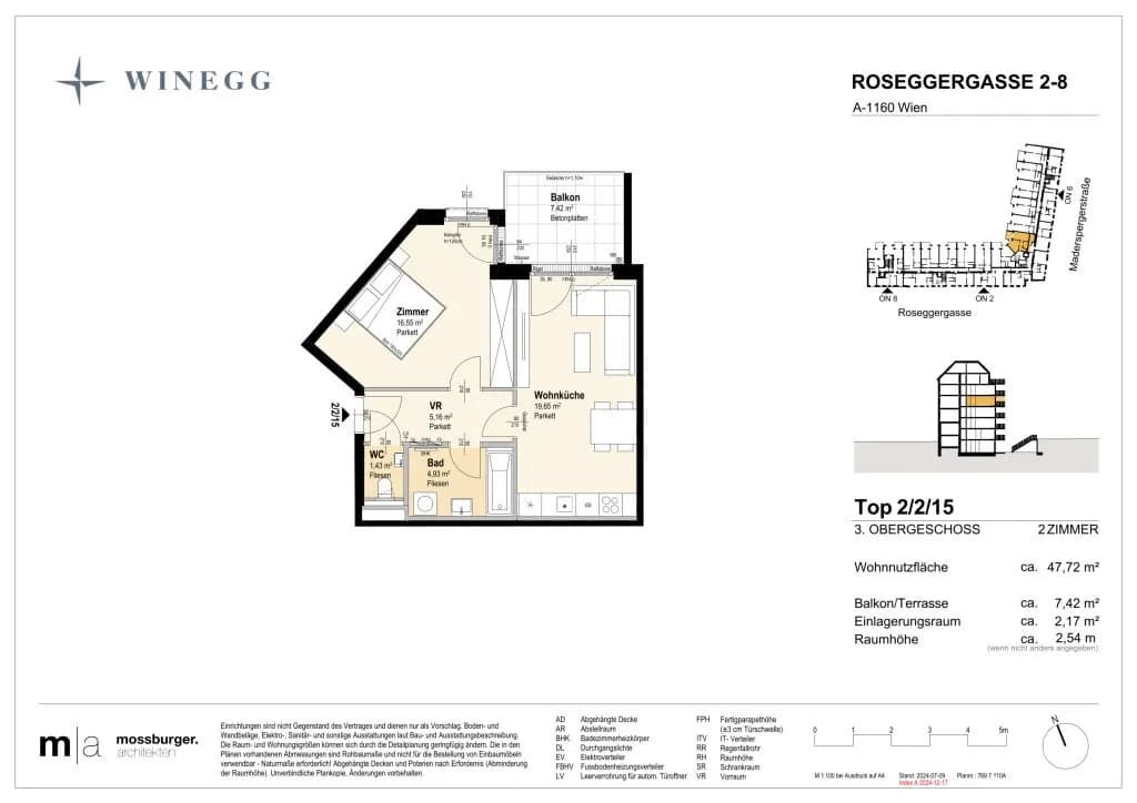 Immobilie kaufen in Wien – 47,72 m², € 323.600 – Bild 12 von 12