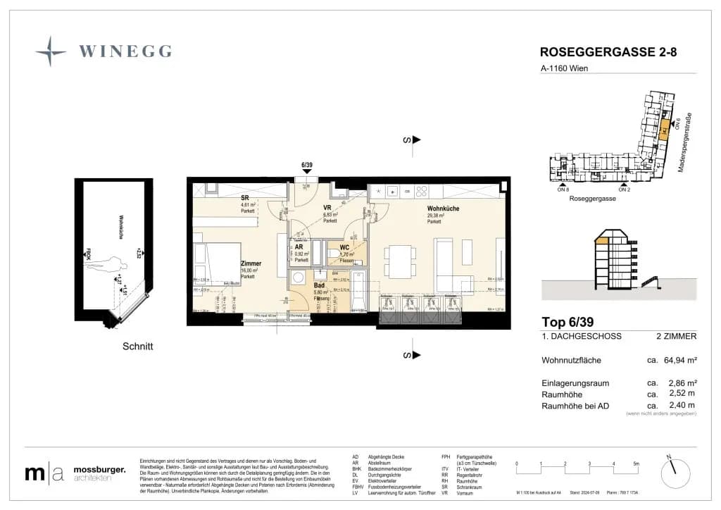 Immobilie kaufen in Wien – 64,7 m², € 460.500 – Bild 11 von 11