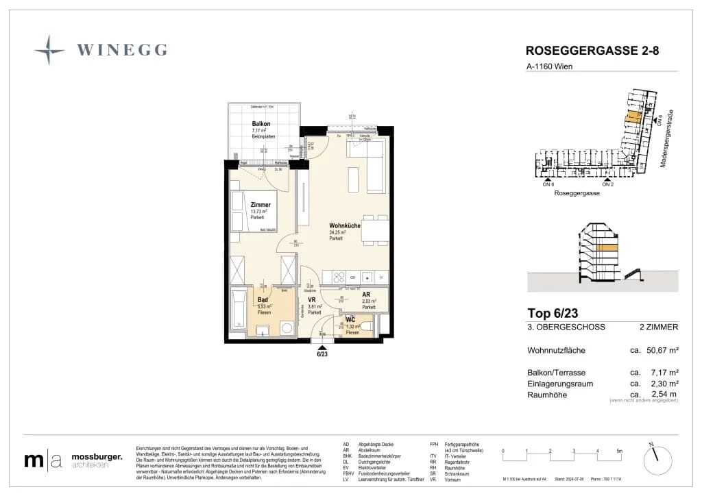 Immobilie kaufen in Wien – 50,7 m², € 321.000 – Bild 8 von 8