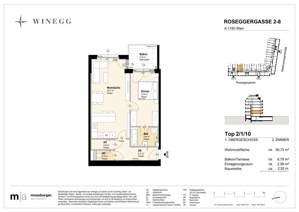 Immobilie kaufen in Wien – 59,84 m², € 316.100 – Bild 9 von 9