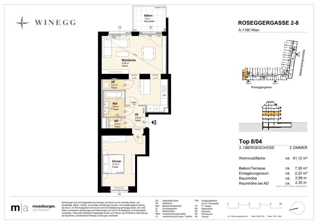 Immobilie kaufen in Wien – 61,1 m², € 429.300 – Bild 9 von 9