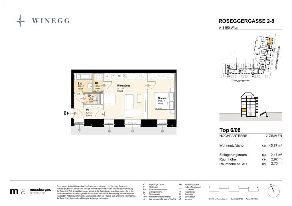 Immobilie kaufen in Wien – 47,43 m², € 270.500 – Bild 8 von 8