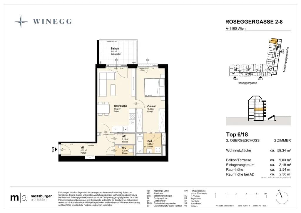 Immobilie kaufen in Wien – 59,4 m², € 348.500 – Bild 10 von 10