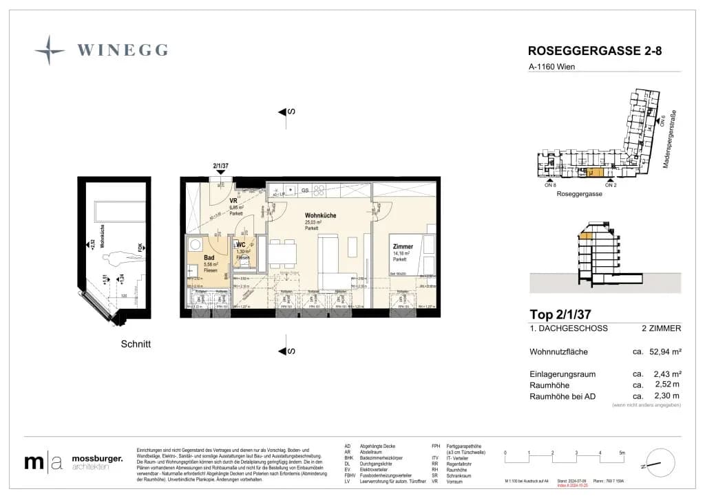 2-Zimmer-Wohnung kaufen in Wien – 52,94 m², € 373.900 – Bild 10 von 10