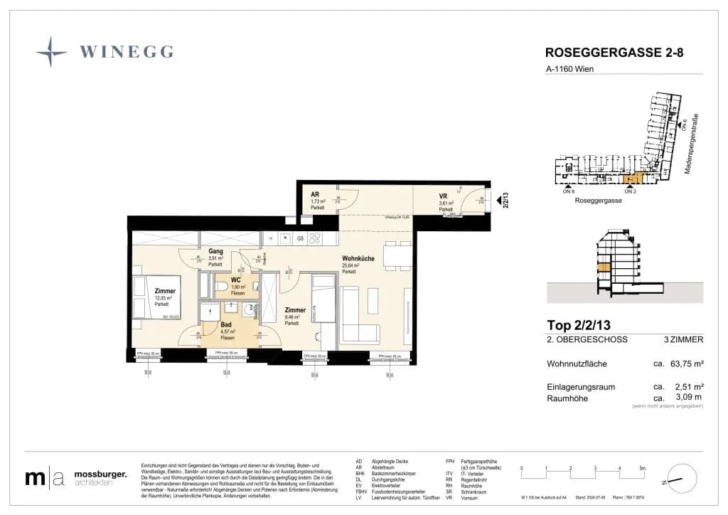 3-Zimmer-Wohnung kaufen in Wien – 64,13 m², € 399.000 – Bild 10 von 10